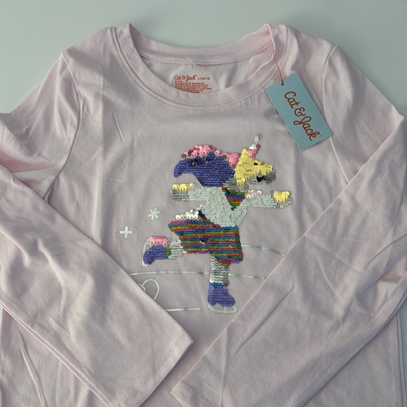 Cat &Jack Top & Velvet Leggings - Picture 2 of 5